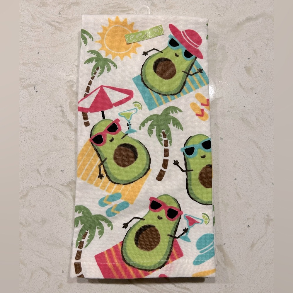 Set of 2 kitchen hand towels